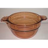 Corning Vision Visions Amber Insert for Double Boiler -- as shown by 