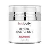 Baebody Retinol Moisturizer Cream: Helps Reduce Appearance of Wrinkles, Fine Lines. Enhanced Organic Ingredients with Retinol, Green Tea, Hyaluronic Acid, and Jojoba Oil 1.7oz.