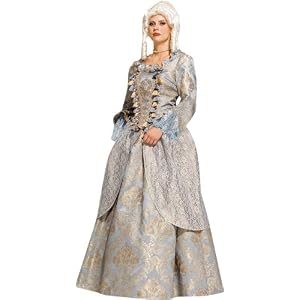 Blue Marie Antoinette Adult Size Costume