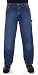 Genuine Wrangler Men's Relaxed Carpenter Jean, Light Stone