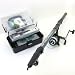 FTD - Fladen Beachcaster 3.5m Telescopic Sea Fishing Rod & Charter Surf 65 Reel (pre-spooled with 18lb line) & Loaded Sea Tackle Box Set