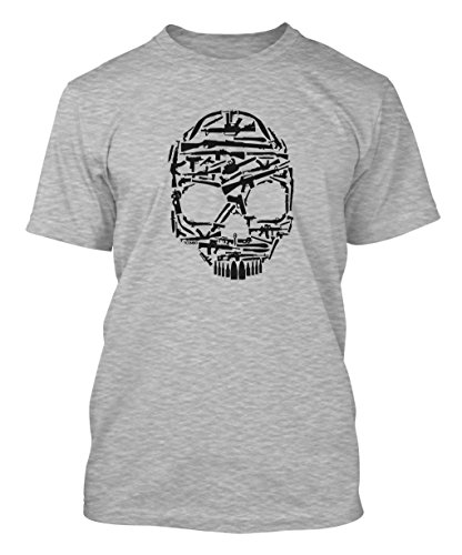 Skull Shaped Gun - 2nd Amendment Men's T-shirt
