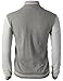 H2H Mens Slim Fit Varsity Baseball Jacket GRAY US S/Asia M (CMOJA083)