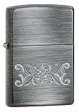 Silver Sunrise, Silver Illumination (ZI21054) Category: Mood Zippo Lighters