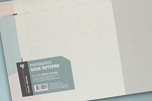 Paperways Desk Notepad - Monthly Collages