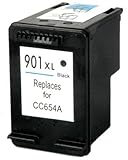 Zoom Produkt-Bild: Druckerpatrone schwarz kompatibel f&uuml;r HP 901XL 901 XL Black