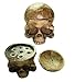 1 x HARD RESIN MADE SKULL TATTOO INK CAP HOLDER