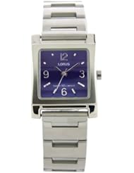 Lorus Ladies Watch Link Bracelet Blue Dial RRSB87L-9