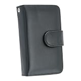 Wallet Leather Case for iPod Classic, Black