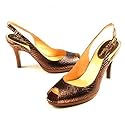 Cole Haan /Cole Haan Nike Air/ G series-*Carma Ot Air Sling Copper Croc Emb D28758--Women's Shoes/Sling Shoes