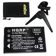HQRP New Battery Replacement for Ricoh Caplio 300G, 400G wide, G3, G4, G-4 wide, RR10, RR30 Digital Camera plus HQRP Black Mini Tripod and HQRP Carrying Bag