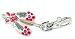 Ballet Shoes Key Clip/Finder for Purse with Pink Crystals