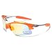 X Loop Orange High Profile Runners Cycling Sunglasses