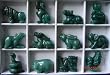 Unique Birthday Gift Idea - 3" Carved Chinese Astrology Zodiac Animal Curio Statues - 12 pc. Set