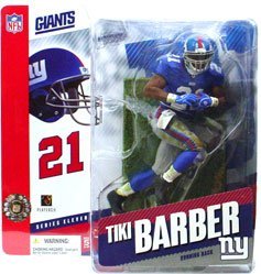 1 X McFarlane Toys NFL Sports Picks Series 11 Action Figure Tiki Barber 2 (New Yo...