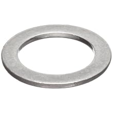 Stainless Steel 18-8 Shoulder-Shortening Shim Flat Washer, Inch, Made In US