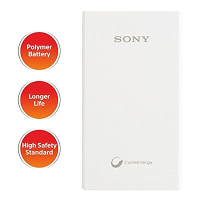 Sony CP-E6 5800mAH Power Bank with Polymer Battery (White)