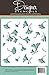 Ginko Leaves Allover Cookie and Craft Stencil CM010 by Designer Stencils