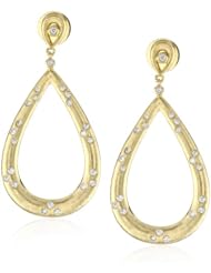 Katie Decker "Aragon" 18k Yellow Gold and Diamond Earrings