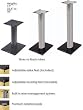Plateau RT Series 30'' Tall Speaker Stands (RT30)