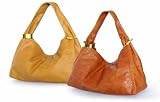 Womens Tan Brown Hobo Designer Style Shoulder Handbag