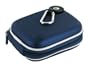 rooCASE (Med EVA Dark Blue) Hard Shell Case with Memory Foam for Casio Exilim EX-Z40 4MP Digital Camera