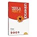 Universal 28110 Copy Paper, 92 Brightness, 20lb, 11 x 17, White (Case of 2500 Sheets)