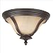 Craftmade Z6117-92 Frances II Exterior Flush Mount in Oiled Bronze