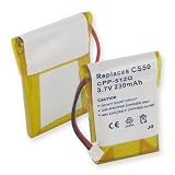 PLANTRONICS CS-50/55/60 BATTERY - LI-POL 230mAh