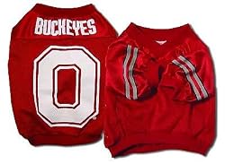 Ohio State Buckeyes NCAA Dog Football Jersey Shirt Size Medium