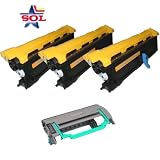 (3 Pcs) Konica Minolta Pagepro 1710567-001 (6k) Compatible High Yield Toner Cartridge + (1 Pc) 1710568-001 Compatible Drum Unit for Pagepro 1300w, 1350w, 1380mf, 1390w, 1390mf