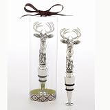 Wild Buck Deer Party Wine Bottle Topper Stopper