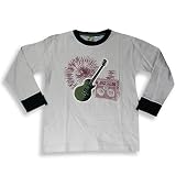 Charlie Rocket - Boys Long Sleeved Tee, Ivory