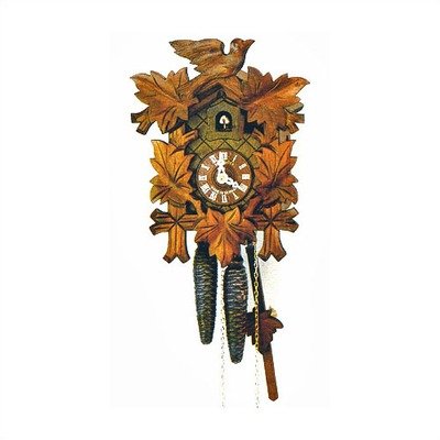 16.5 Traditional Cuckoo Clock Antique Stain