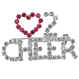 Rhinestone Love 2 Cheer Pin