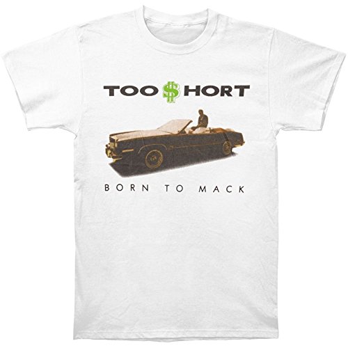 Too Short Men's Born To Mack T-shirt White