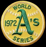 Oakland Athletics 1972 World Series Champions Patch