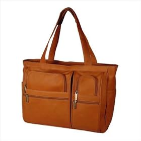 Buy David King Ladies Four Front Pocket Briefcase 147 Color: Tan by David King