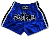 Muay Thai Shorts-Blue-X-Large