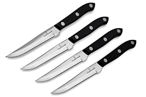 Culina® 4-piece German Steel Steak Knife Set