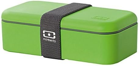 Single monbento Original bento box - green by MonbentoTM