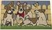 JACK RUSSELL terrier COIR DOORMAT welcome MAT rug NEW