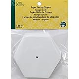 Dritz Quilting Hexagon Paper Piecing (50 Pack), 2"