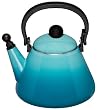 Le Creuset Kone Kettle with Whistle, Teal, 1.6 Litre