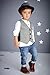 Kids Boys Clothing Sets Shirt and Vest Jeans Clothes Suit for 2 to 5 Age Little Boy