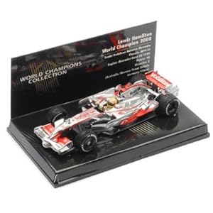 Pauls Model Art 1/43 Lewis Hamilton Mclaren Mercedes MP4-23 World Champ 08 GP