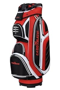 Bolsa Carrito Caddymatic Negro/Rojo/Blanco