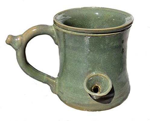 Smokey's Wake and Bake Mug Canna Green