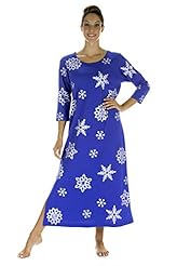 Petite Ankle Length Spring Summer Fall Cotton/Knit Bateau Neck 3/4 Sleeves Evening Dress 