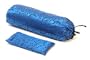 Hugger Mugger Silk Eye Bag with Neck Pillow (Cobalt Flax)
